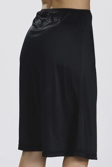 Nbb 2901 Siyah Renk Kadın Jipon Uzun - Resim 2