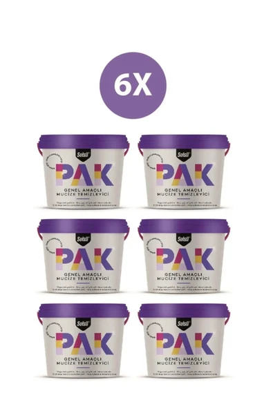 Selsil Pak Genel Amaçlı Mucize Temizleyici 6 Lı 500 Gr ürün görseli