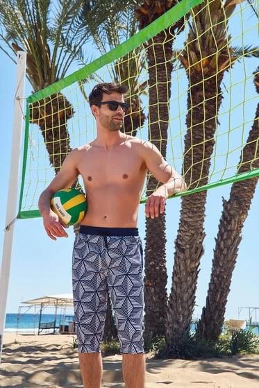 Haşema 2966 Lacivert Ceyhun Erkek Deniz Şortu - Resim 6