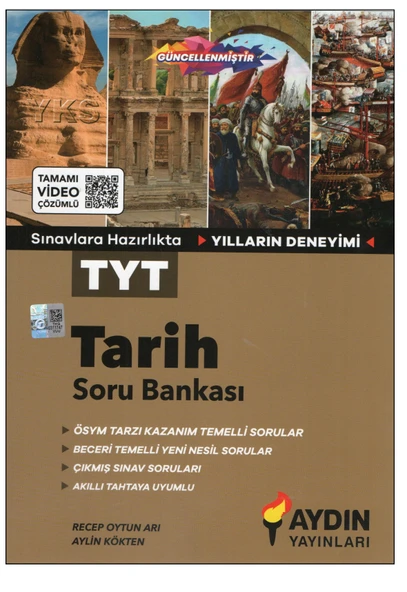 Aydın Yayınları TYT Tarih Soru Bankası