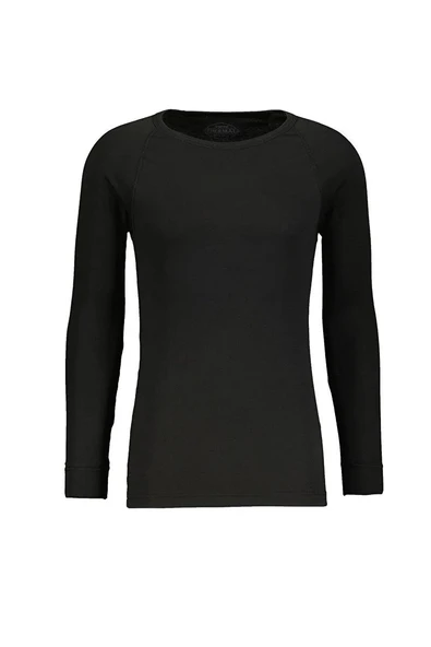 Yıldız 271 Siyah Termal Yuvarlak Yaka Uzun Kollu İçlik ürün görseli 1