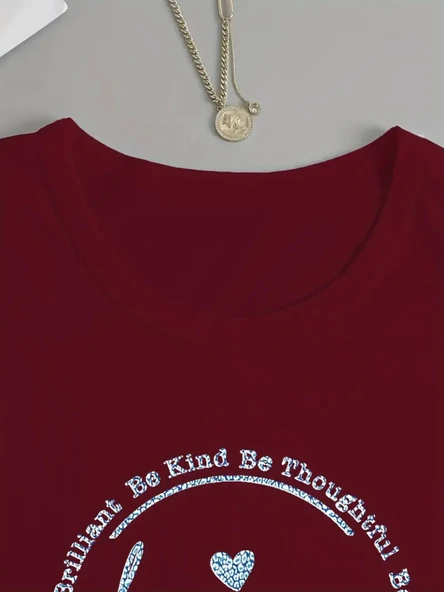 Kadın Uzun Kollu Bisiklet Yakabe Youdesenli Viskon Bluz - Resim 4