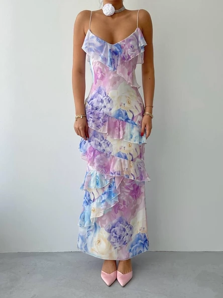 Pivara İp Askılı Elbise - Resim 2