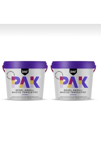 Selsil Pak Genel Amaçlı Mucize Temizleyici 500 gr X 2 Adet ürün görseli
