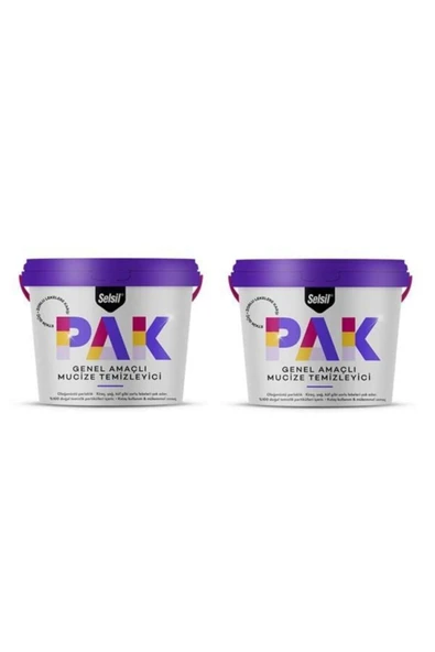 Selsil Pak Genel Amaçlı Temizleyici 500 gr 2 Li Paket ürün görseli