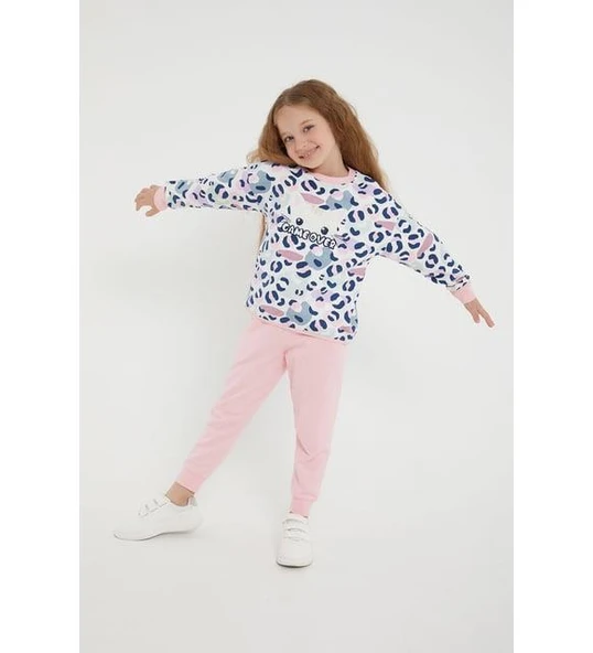 Roly Poly 2958 Krem Renk Kız Çocuk Garson Eşofman Takımı - Resim 5