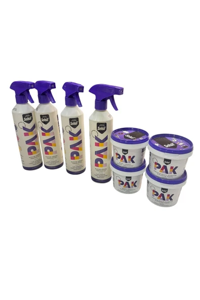 Selsil 4lü Pak Köpük 500ml + 4lü Krem 500gr ürün görseli