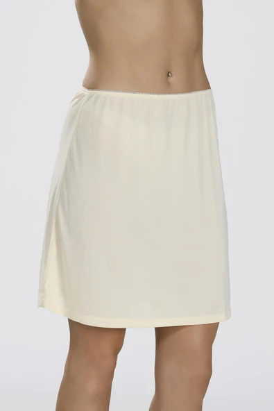 Nbb 2900 Ten Renk Kadın Jipon Kısa - Resim 2