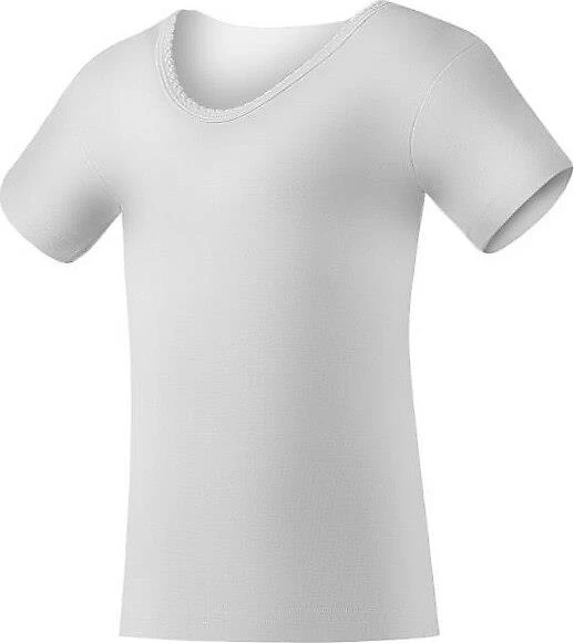 Yıldız 3013 Beyaz Ribana Kız Çocuk Kısa Kollu Fanila ürün görseli 1