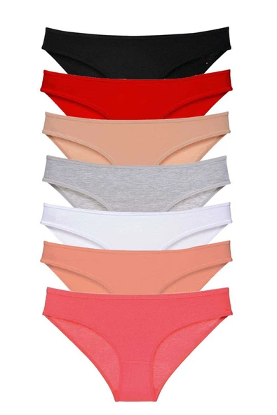 7 adet Süper Eko Set Likralı Kadın Slip Külot Set 2 ürün görseli