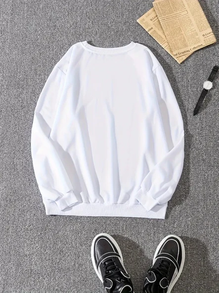 Erkek Uzun Kollu Baskı Detaylı Iki Iplik Sweet - 2