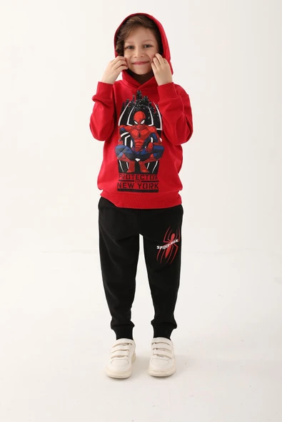 Spıder-Man Erkek Çocuk Eşofman Takımı - 2
