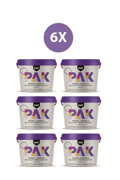 Selsil Pak Genel Amaçlı Mucize Temizleyici 6 Lı 500 Gr ürün görseli