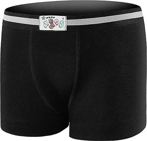 Yıldız 401 Siyah Likralı Erkek Çocuk Boxer ürün görseli 1