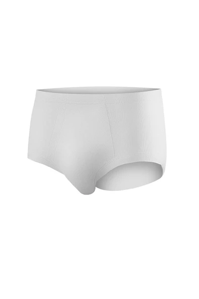 Yıldız 07 Beyaz Ribana Erkek Çocuk Külot - 2