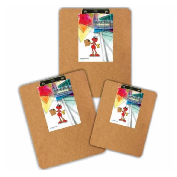 Ant MDF Çizim Altlığı Klipsli Duralit 36x51 cm Dikey ürün görseli