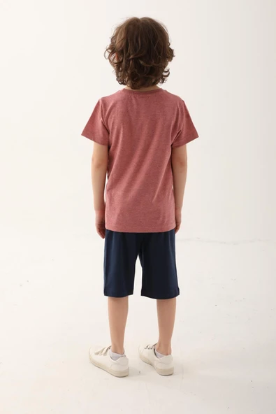 Marvel Erkek Çocuk Bermuda Şort Takımı - Resim 4