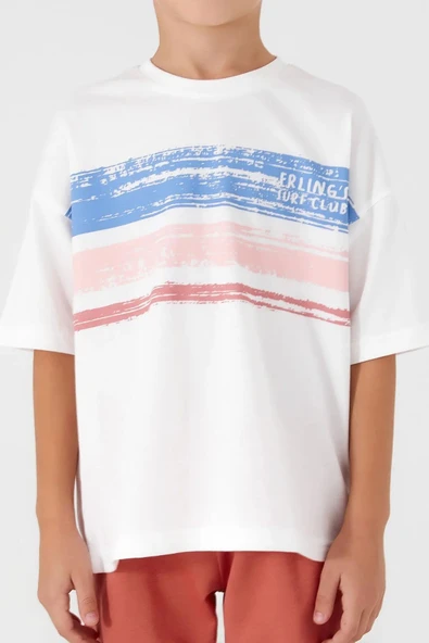 ROLY POLY ÇOCUK BERMUDA TAKIM KREM - Resim 4