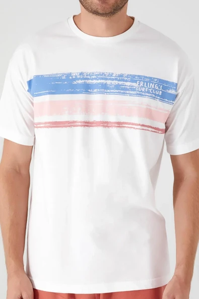 ROLY POLY ERKEK BERMUDA TAKIMI KREM - Resim 4