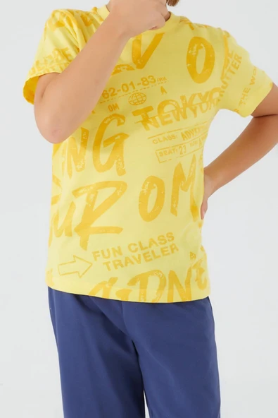 ROLY POLY ERKEK GARSON BERMUDA TAKIM SARI - 4