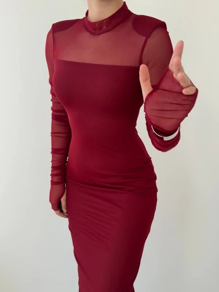 Visa Tül Elbise - Resim 5