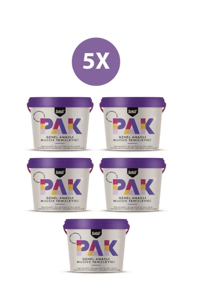 Selsil Pak Genel Amaçlı Mucize Temizleyici 5'li 500 Gr ürün görseli