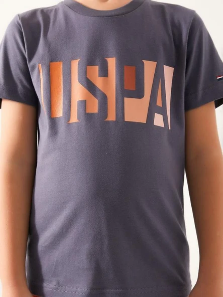 U.S POLO ÇOCUK BERMUDA TAKIM ANTİRASİT - 4