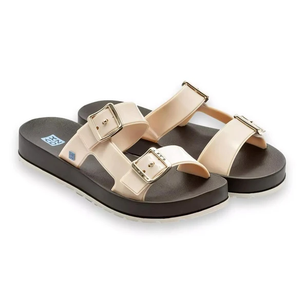 Zaxy Flash Slide Kadın Terlik  Ekru 35/40 EKRU - Resim 2