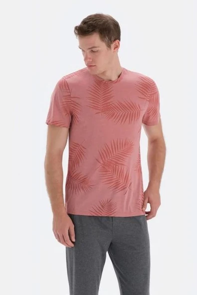 Eros 33060 Pamuklu Kısa Kollu Erkek Pijama Takımı SOMON ürün görseli