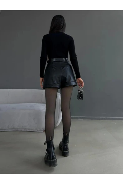 Roff 260 Siyah İçi Peluş Termal Tayt - Resim 8