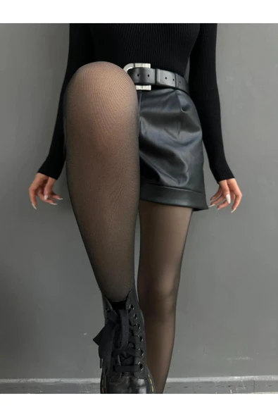 Roff 260 Siyah İçi Peluş Termal Tayt - Resim 5