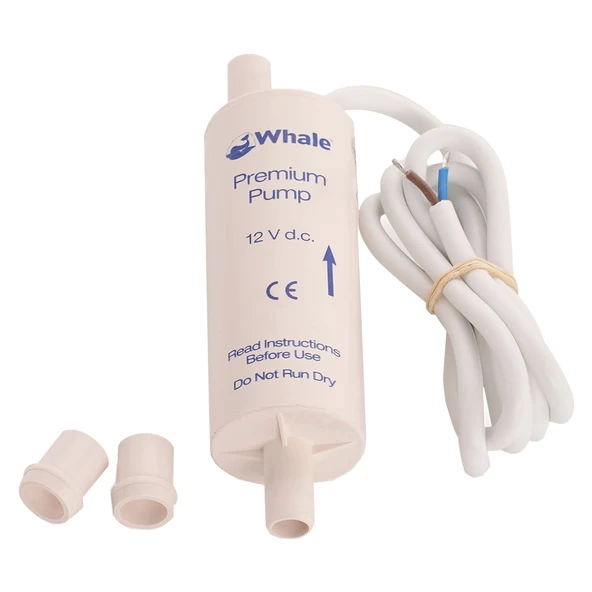 Whale Premium Inlıne 12V 13L/dk 1.0 Bar Hortum Arası Karavan Dalgıç Pompası - 4