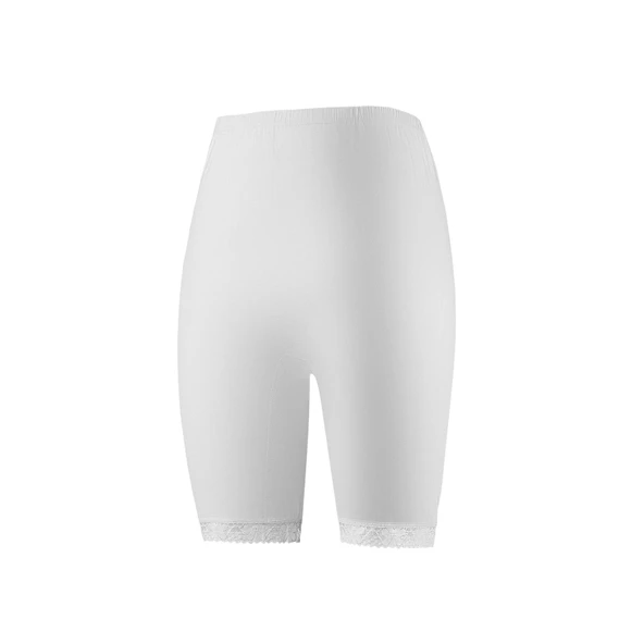 Yıldız 3650 Beyaz Ribana Dantelli Paçalı Kadın Paçalı ürün görseli