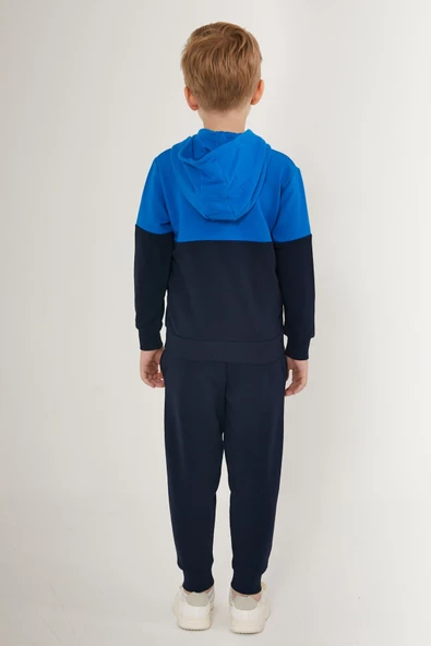 Us Polo 1542 Lacivert Renk Erkek Çocuk Eşofman Takımı - Resim 4