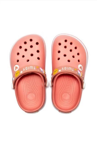 Twigy Seli Çocuk Sabo Terlik Somon 25/30 Fuşya ürün görseli 1