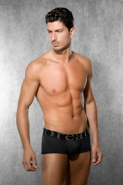 Doreanse 1775 Erkek Modal Torbalı Mini Paça Boxer SİYAH ürün görseli