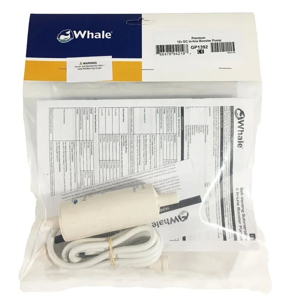 Whale Premium Inlıne 12V 13L/dk 1.0 Bar Hortum Arası Karavan Dalgıç Pompası - 5