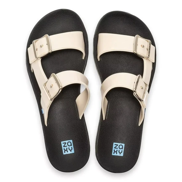 Zaxy Flash Slide Kadın Terlik  Ekru 35/40 EKRU - Resim 3