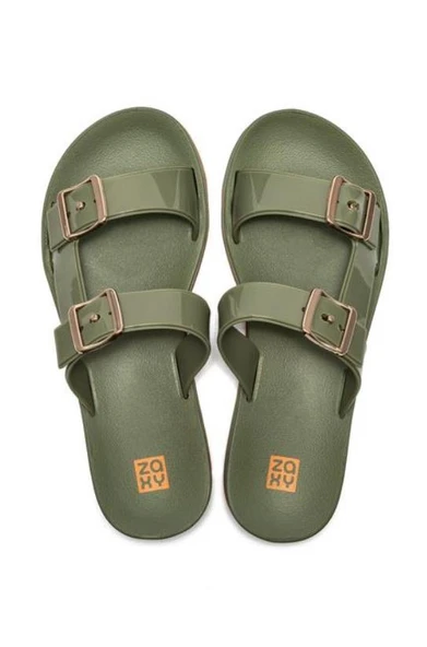 Zaxy Flash Slide Kadın Terlik Haki 35/40 HAKİ - Resim 4