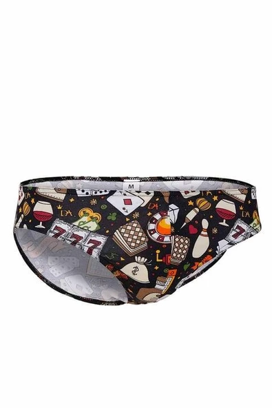 Doreanse 1249 Erkek Modal Çok Renkli Baskılı Külot Slip DESENLİ ürün görseli 1