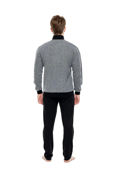 Mod Collection Erkek Eşofman Takım 3933 Siyah - 2