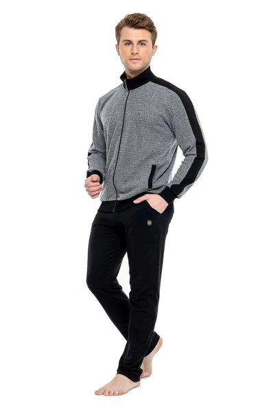 Mod Collection Erkek Eşofman Takım 3933 Siyah - 3