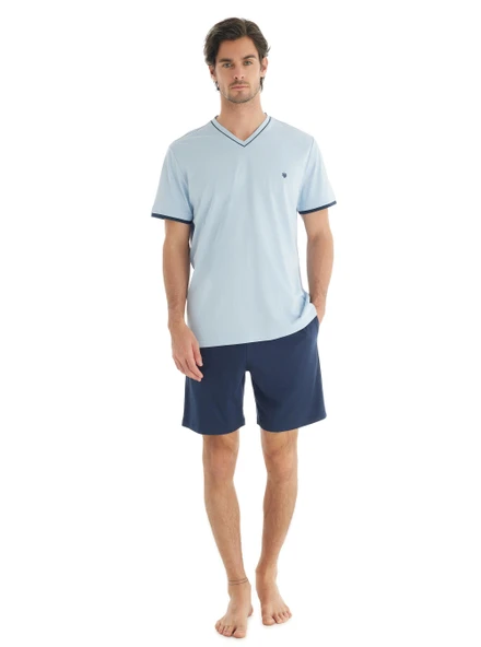 Blackspade Erkek Pijama Takımı 40713 - Mavi MAVİ - 1