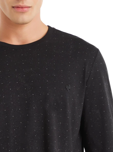 Blackspade 40570 Modal Uzun Kollu Erkek Pijama Takımı SİYAH - 5