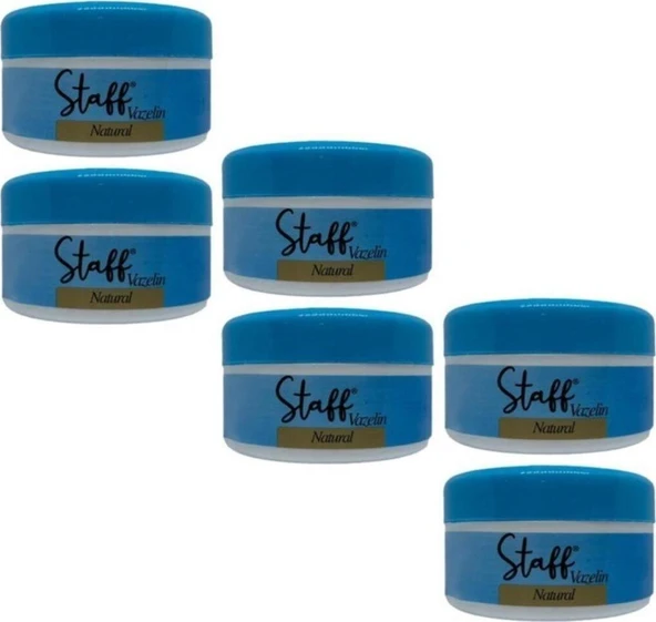 Staff Vazelin Doğal Natural 100 ml 6 Adet ürün görseli