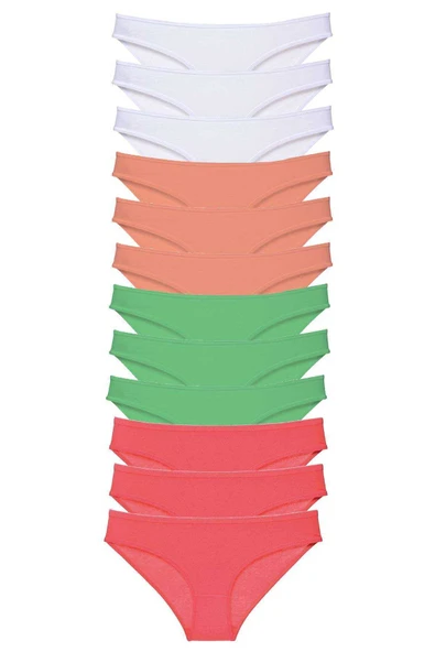 12 adet Süper Eko Set Likralı Kadın Slip Külot 511 ürün görseli