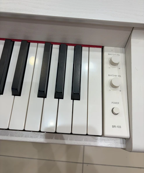 BRAHNER DIJITAL PIYANO BR-103 WH - Resim 4