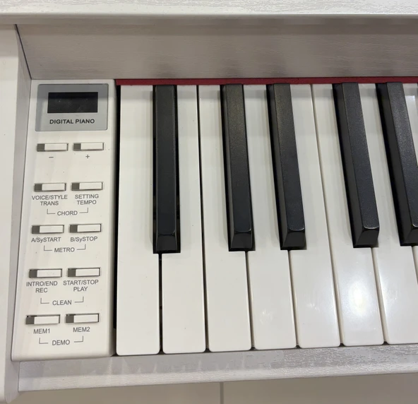 BRAHNER DIJITAL PIYANO BR-103 WH - Resim 3