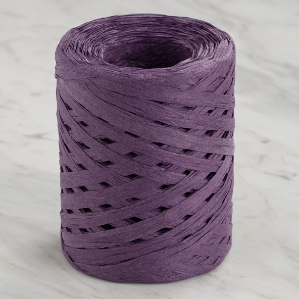Loren Natural Raffia 90 gr Mor Kağıt İp - 42 ürün görseli