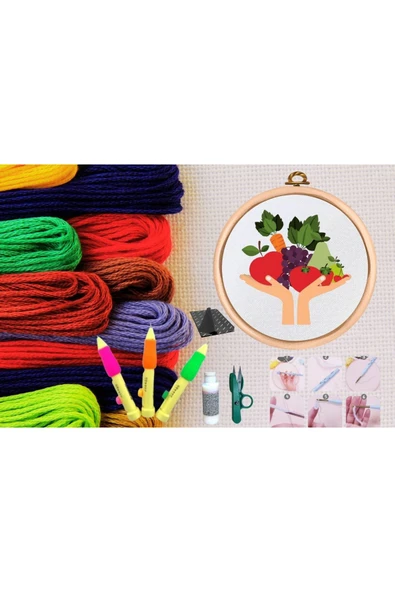 Punch Seti Nakış Seti Kasnaklı Kendin Yap Seti Seri 143 ürün görseli